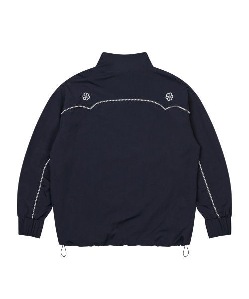 AMOU(アモウ)の「AMOU 60s Western Wind Breaker NAVY(ナイロンジャケット・レディース・その他・1/2/3)」の8枚目の写真