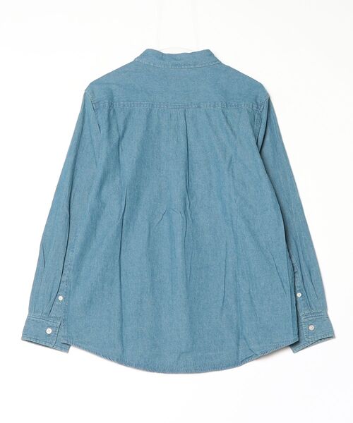 En serio TOKYO(エンソリオトーキョー)の「6ozデニムシャツ(シャツ/ブラウス・メンズ・ブルー/ライトブルー/ネイビー・MEDIUM/LARGE/X-LARGE/SMALL)」の6枚目の写真