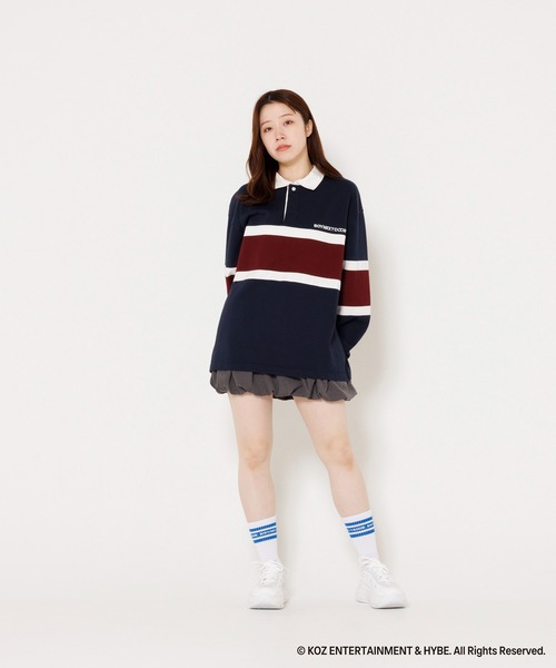 BOYNEXTDOOR | ZOZOTOWN футболка-регби RUGBY SHIRT