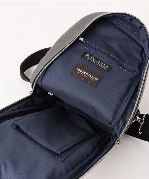 UNION STATION（ユニオンステーション）の「PRO-SPERITY別注ボディバッグ（ボディバッグ/ウエストポーチ・メンズ・ネイビー/グレー系・FREE）」の5枚目の写真
