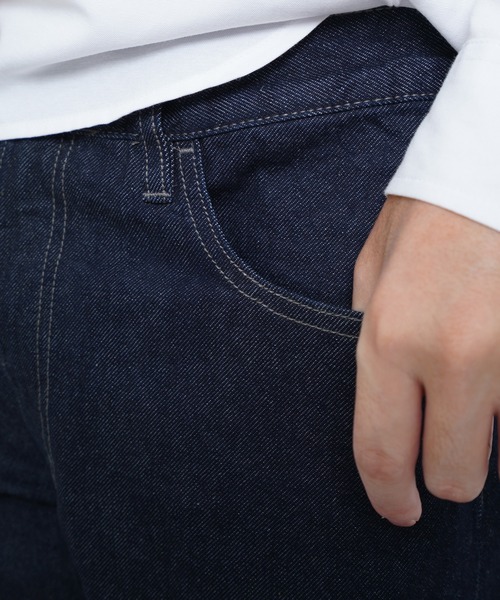 HANES(ヘインズ)の「Hanes ワイドフィットデニムパンツ(その他パンツ・メンズ・ネイビー系/ブルー/ライトブルー・MEDIUM/LARGE/SMALL/X-LARGE)」の9枚目の写真
