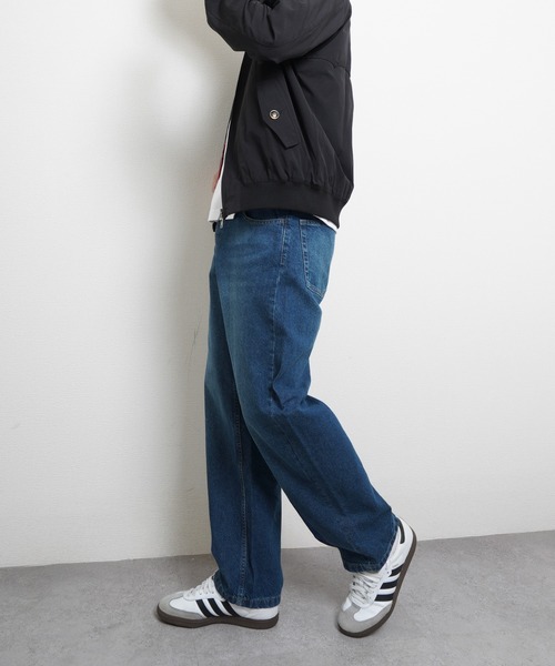 HANES(ヘインズ)の「Hanes ワイドフィットデニムパンツ(その他パンツ・メンズ・ネイビー系/ブルー/ライトブルー・MEDIUM/LARGE/SMALL/X-LARGE)」の19枚目の写真