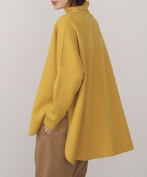 タートルネック ポンチョ ニット/セーター」に該当するファッション