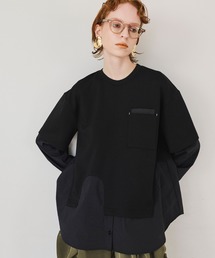 OMMO（オーエムエムオー）の「SHIRT LAYERED DOCKING TOP（Tシャツ/カットソー）」