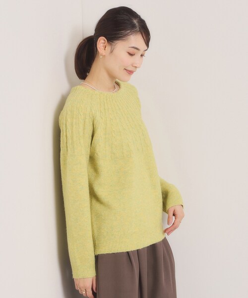 セール】【手洗い可】求心柄ニット（ニット/セーター）｜ITS'DEMO