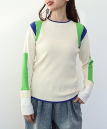 【MARECHAL TERRE / マルシャルテル】リブニットトップス