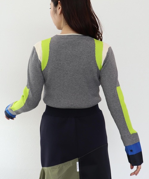 Cepica（セピカ）の「【MARECHAL TERRE / マルシャルテル】リブニットトップス（ニット/セーター・レディース・ラベンダー/グレー/アイボリー・FREE）」の10枚目の写真