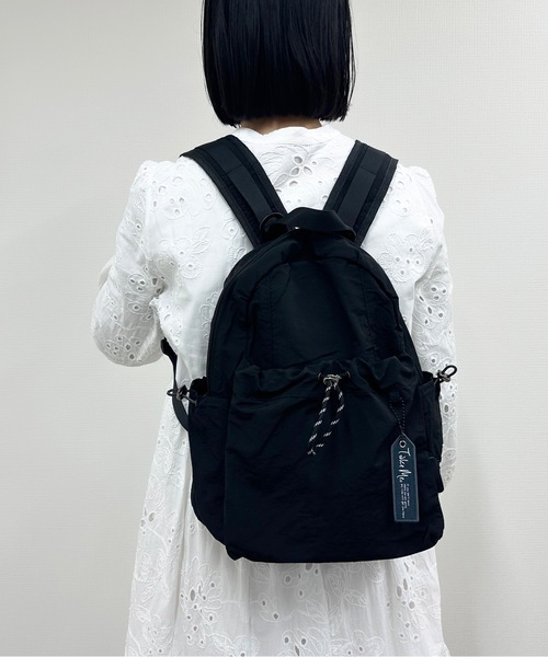 nicott（ニコット）の「NC:TakeMe（テイクミー）Today Purse デイパック（バックパック/リュック・レディース・ベージュ/オフホワイト/グレー/ブラック・FREE）」の10枚目の写真