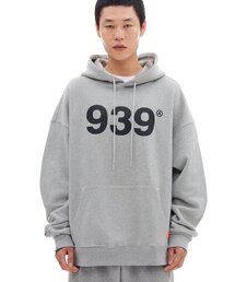 ARCHIVE BOLD（アーカイブボールド）の「939 LOGO HOOD(GRAY)（パーカー）」