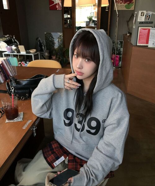 ARCHIVE BOLD(アーカイブボールド)の「939 LOGO HOOD(GRAY)(パーカー・メンズ・その他・MEDIUM/LARGE/X-LARGE/SMALL)」の7枚目の写真