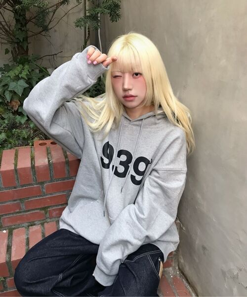 ARCHIVE BOLD(アーカイブボールド)の「939 LOGO HOOD(GRAY)(パーカー・メンズ・その他・MEDIUM/LARGE/X-LARGE/SMALL)」の9枚目の写真