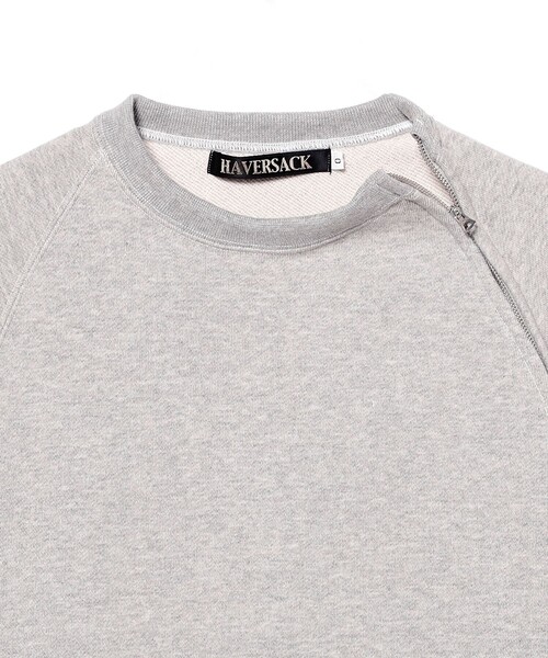 BEAMS BOY（ビームスボーイ）の「HAVERSACK / ジップ スウェット（スウェット・レディース・グレー・0）」の3枚目の写真