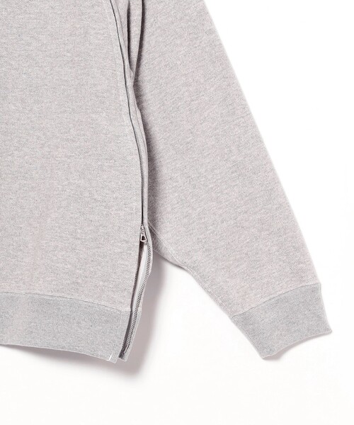 BEAMS BOY（ビームスボーイ）の「HAVERSACK / ジップ スウェット（スウェット・レディース・グレー・0）」の4枚目の写真