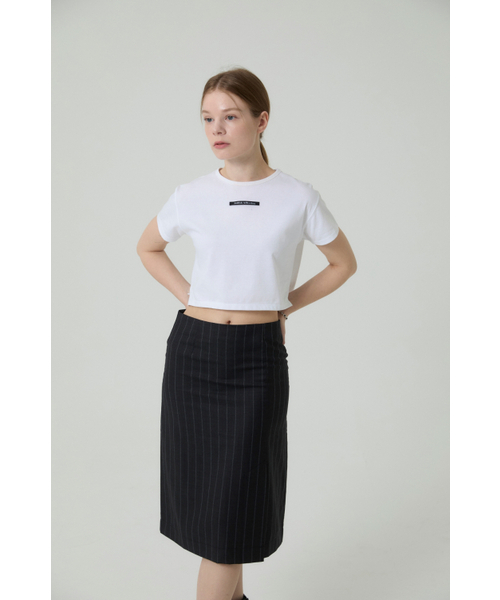 SELFISHAFFECTION(セルフィッシュ アフェクション)の「High-waist Charcoal Slit Skirt(スカート・レディース・その他・S/M)」の2枚目の写真