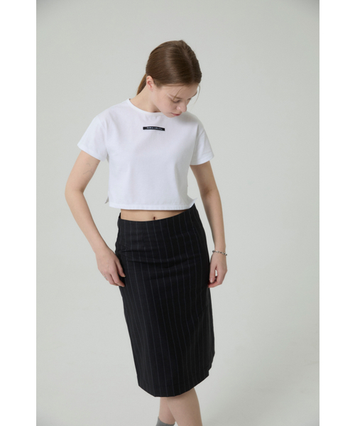 SELFISHAFFECTION(セルフィッシュ アフェクション)の「High-waist Charcoal Slit Skirt(スカート・レディース・その他・S/M)」の3枚目の写真