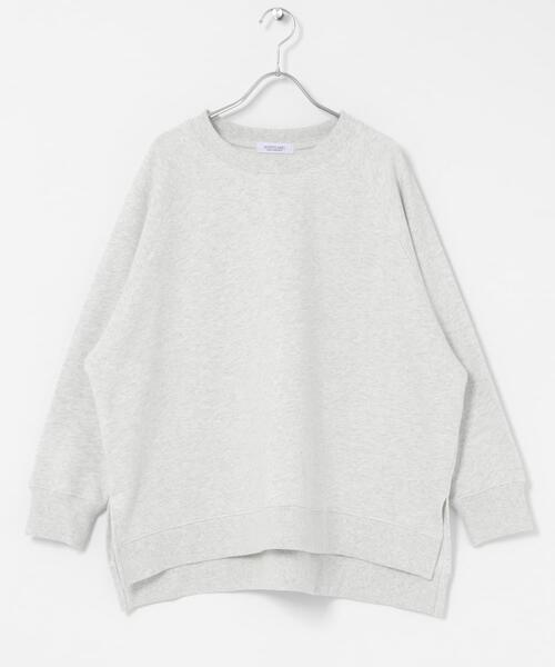 URBAN RESEARCH Sonny Label（アーバンリサーチサニーレーベル）の「裏毛ラグランワイドスウェットプルオーバー（スウェット・レディース・ピンク/チャコールグレー/オートミール・FREE）」の11枚目の写真