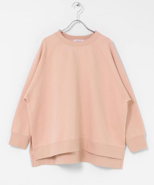 URBAN RESEARCH Sonny Label（アーバンリサーチサニーレーベル）の「裏毛ラグランワイドスウェットプルオーバー（スウェット・レディース・ピンク/チャコールグレー/オートミール・FREE）」の20枚目の写真
