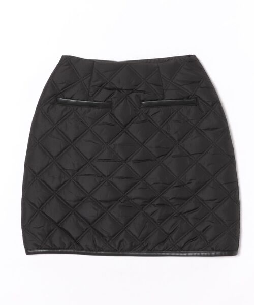 LUDICRUM(ルーディクルム)の「Quilted wrap mini skirt(スカート・レディース・オフホワイト/ブラック・S/M/XS)」の14枚目の写真