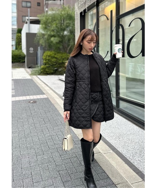 LUDICRUM(ルーディクルム)の「Quilted wrap mini skirt(スカート・レディース・オフホワイト/ブラック・S/M/XS)」の7枚目の写真