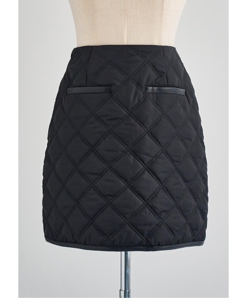 LUDICRUM(ルーディクルム)の「Quilted wrap mini skirt(スカート・レディース・オフホワイト/ブラック・S/M/XS)」の10枚目の写真
