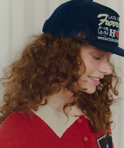 RONRON(ロンロン)の「FURRYDISE BALL CAP NAVY(キャップ・レディース・その他・FREE)」の5枚目の写真