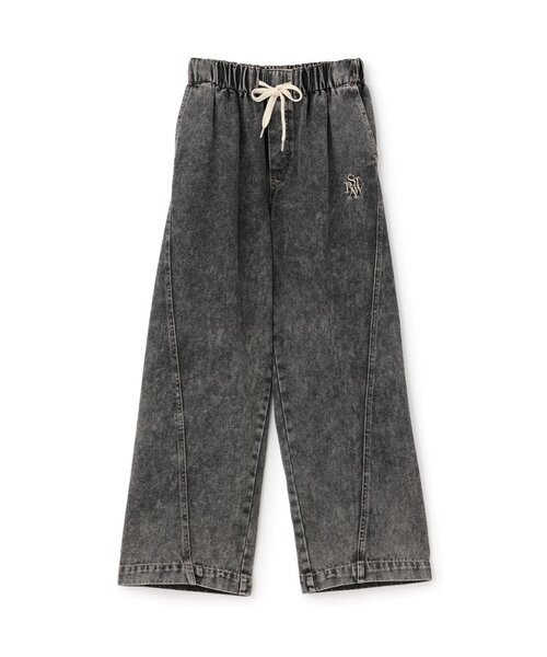 LOVETOXIC（ラブトキシック）の「サマ見えイージープルオンパンツ（デニムパンツ・キッズ・グレー/ブルー/ネイビー・130cm/S:140cm/M:150cm/L:160cm）」の2枚目の写真