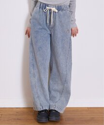 LOVETOXIC（ラブトキシック）の「サマ見えイージープルオンパンツ（デニムパンツ）」