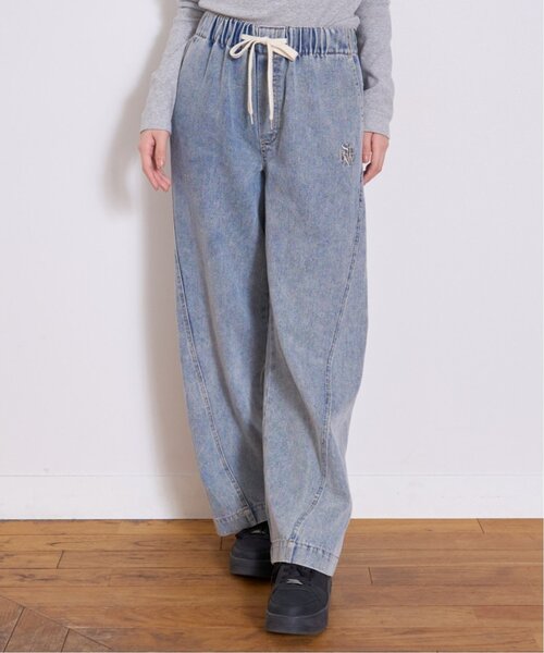 LOVETOXIC（ラブトキシック）の「サマ見えイージープルオンパンツ（デニムパンツ・キッズ・グレー/ブルー/ネイビー・130cm/S:140cm/M:150cm/L:160cm）」の6枚目の写真