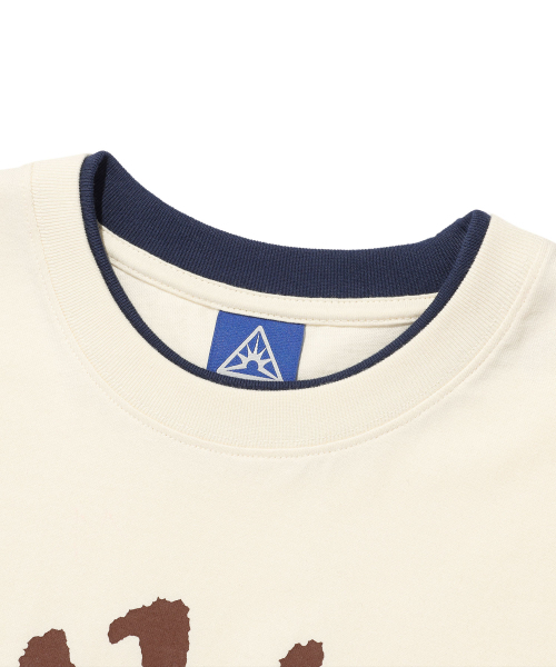 ISTKUNST(イストクンスト)の「BORN THIS LAYERED LS TEE_IVORY(IK2EFMT550A)(Tシャツ/カットソー・レディース・アイボリー・S)」の3枚目の写真