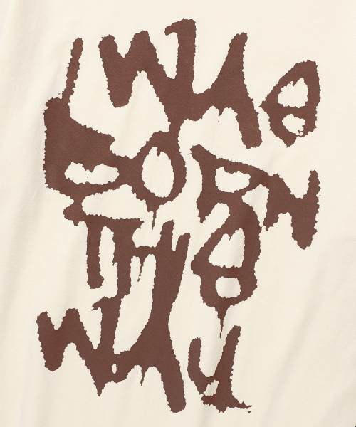 ISTKUNST(イストクンスト)の「BORN THIS LAYERED LS TEE_IVORY(IK2EFMT550A)(Tシャツ/カットソー・レディース・アイボリー・S)」の4枚目の写真