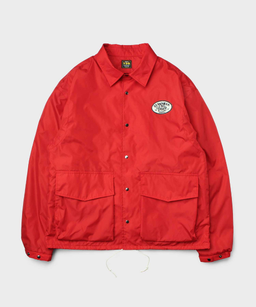 VDR（ブイディアール）の「CAPTAIN JACKET [Chili]（ナイロンジャケット・メンズ・その他・L/M/XL）」の2枚目の写真