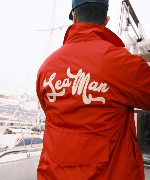 VDR（ブイディアール）の「CAPTAIN JACKET [Chili]（ナイロンジャケット・メンズ・その他・L/M/XL）」の5枚目の写真