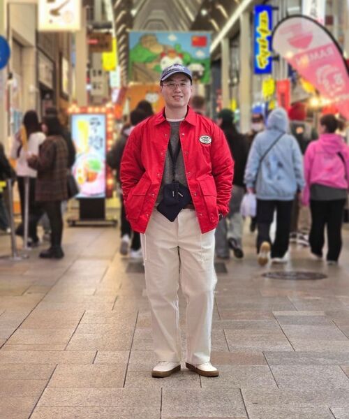 VDR（ブイディアール）の「CAPTAIN JACKET [Chili]（ナイロンジャケット・メンズ・その他・L/M/XL）」の8枚目の写真