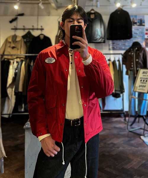 VDR（ブイディアール）の「CAPTAIN JACKET [Chili]（ナイロンジャケット・メンズ・その他・L/M/XL）」の11枚目の写真