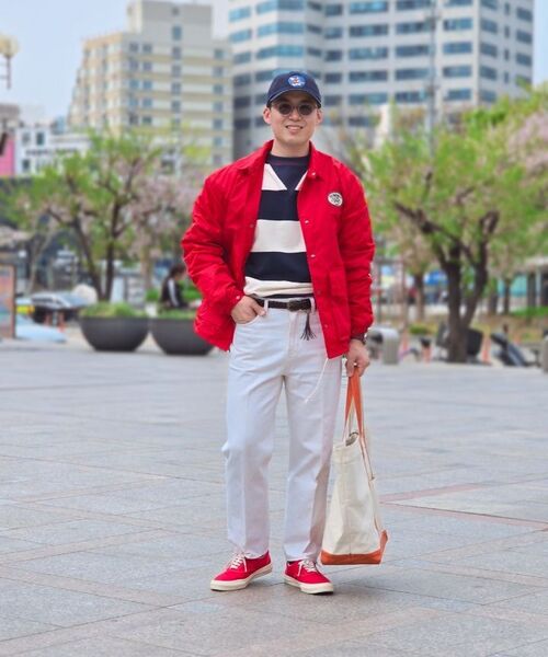 VDR（ブイディアール）の「CAPTAIN JACKET [Chili]（ナイロンジャケット・メンズ・その他・L/M/XL）」の12枚目の写真