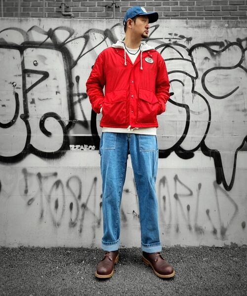 VDR（ブイディアール）の「CAPTAIN JACKET [Chili]（ナイロンジャケット・メンズ・その他・L/M/XL）」の14枚目の写真