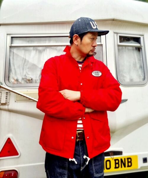 VDR（ブイディアール）の「CAPTAIN JACKET [Chili]（ナイロンジャケット・メンズ・その他・L/M/XL）」の15枚目の写真