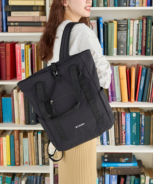 FREAK'S STORE(フリークスストア)の「限定展開 Columbia × FREAK'S STORE/コロンビア 別注 Rose Peak Brook 2Way Tote Bag/ローズ ピーク ブルック 2ウェイ トートバッグ(バックパック/リュック・レディース・ブラウン/ブラック/ブルー・ONE SIZE)」の17枚目の写真