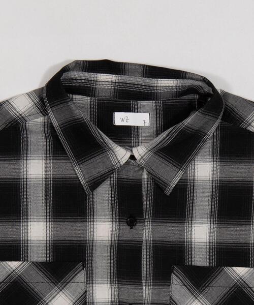 WEGO（ウィゴー）の「WEGO/【26年春新作】2WAYオフショルシャツ（シャツ/ブラウス・レディース・ブラック/ネイビー・FREE）」の6枚目の写真