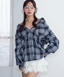 WEGO | WEGO/【26年春新作】2WAYオフショルシャツ(シャツ/ブラウス)
