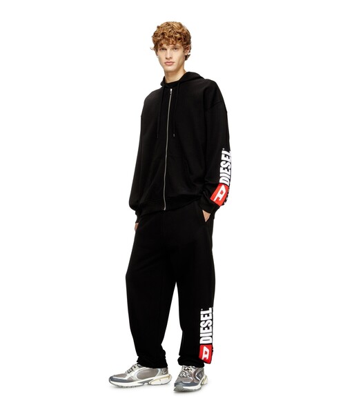 DIESEL(ディーゼル)の「メンズ スウェットパンツ P-MARKY-DIV(スウェットパンツ・メンズ・ブラック・XX-SMALL/X-SMALL/X-LARGE/LARGE/MEDIUM/SMALL)」の3枚目の写真