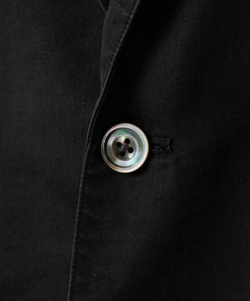 MEN'S BIGI(メンズビギ)の「テンセルダンガリーテーラードジャケット(テーラードジャケット・メンズ・ブラック/ブルー・04/03/02)」の11枚目の写真