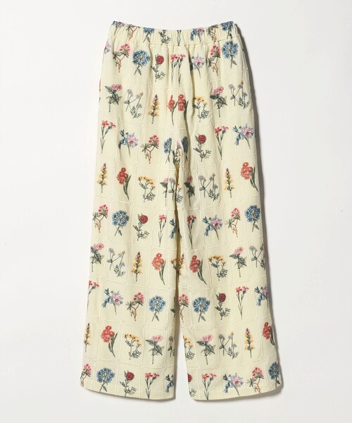 CITEN(シテン)の「<CITEN>ブロックフラワーシシュウイージーパンツ(その他パンツ・レディース・オフホワイト/ブラック/ライトブルー・M/S)」の15枚目の写真