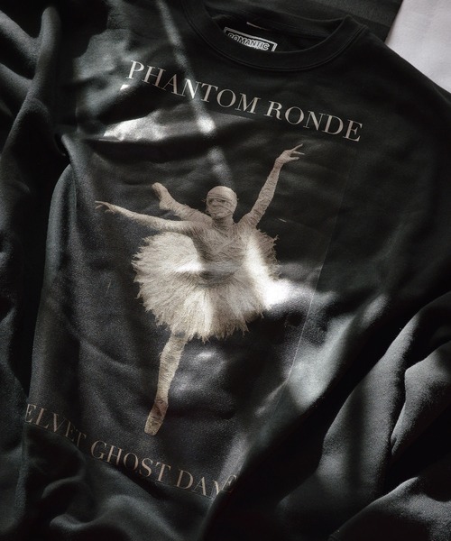 BROTHERHOOD（ブラザーフッド）の「【ROMANTIC DISRUPTION】PHANTOM RONDE Big Sweat（スウェット・メンズ・ブラック・LARGE/X-LARGE）」の3枚目の写真