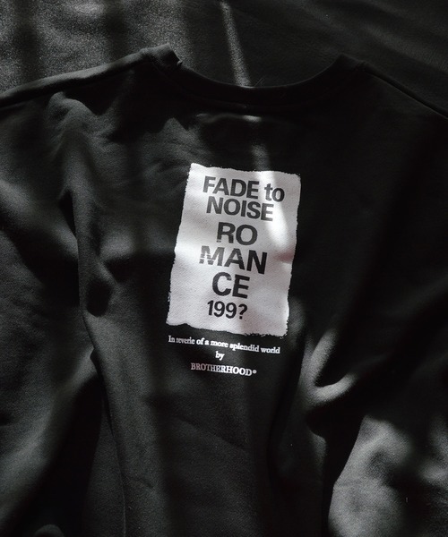 BROTHERHOOD（ブラザーフッド）の「【ROMANTIC DISRUPTION】PHANTOM RONDE Big Sweat（スウェット・メンズ・ブラック・LARGE/X-LARGE）」の4枚目の写真