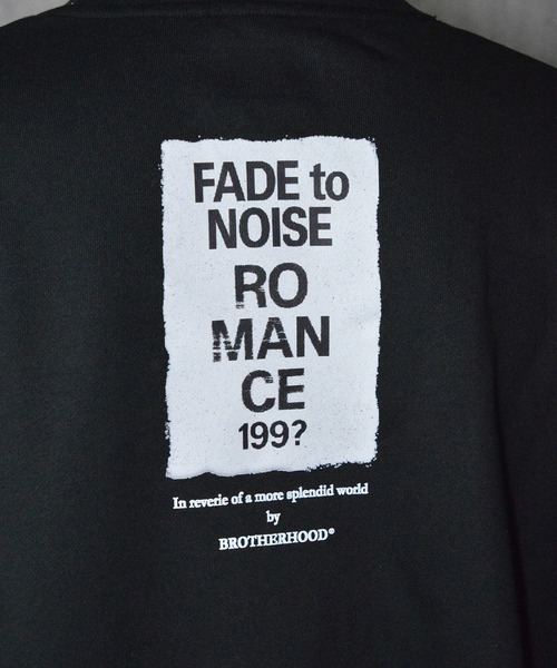 BROTHERHOOD（ブラザーフッド）の「【ROMANTIC DISRUPTION】PHANTOM RONDE Big Sweat（スウェット・メンズ・ブラック・LARGE/X-LARGE）」の8枚目の写真