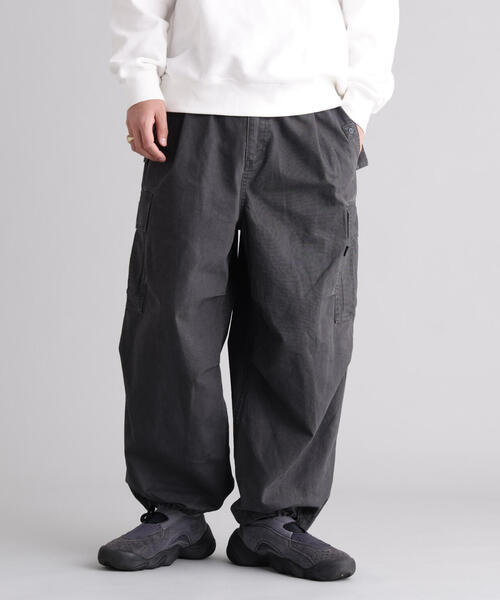 MANASTASH(マナスタッシュ)の「MANASTASH/マナスタッシュ/LT-CANVAS MANATROOPER PT(カーゴパンツ・メンズ・カーキ/チャコールグレー/オリーブ系・L/XL/M/S)」の2枚目の写真