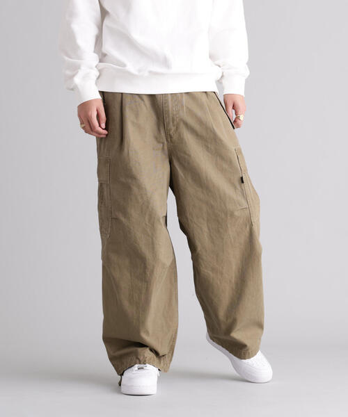 MANASTASH(マナスタッシュ)の「MANASTASH/マナスタッシュ/LT-CANVAS MANATROOPER PT(カーゴパンツ・メンズ・カーキ/チャコールグレー/オリーブ系・L/XL/M/S)」の6枚目の写真