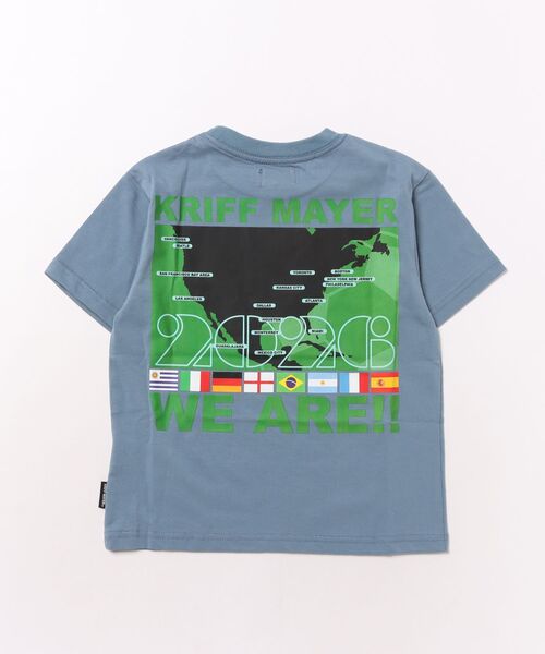 KRIFF MAYER Kid's Collection(クリフメイヤーキッズコレクション)の「【綿100%】天竺プリントT(サッカー)(Tシャツ/カットソー・キッズ・オフホワイト/ブラック/ブルー/グリーン・130/120/170/160/150/140)」の8枚目の写真