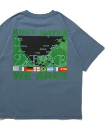 KRIFF MAYER（クリフメイヤー）の「【綿100％】天竺プリントT(サッカー)（Tシャツ/カットソー）」